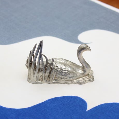 swan ornament *pewter