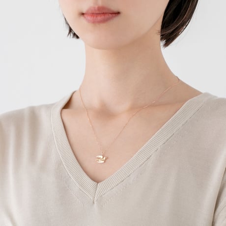 bird pendant*gold + ruby