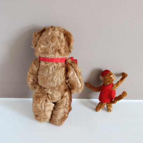 plush bear & monkey *pair