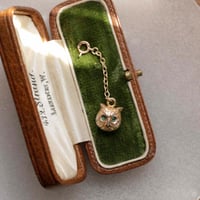 horned owl charm