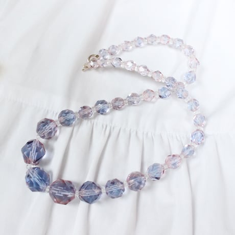 bi-colour necklace *pink & purple
