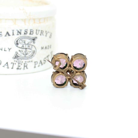 clover brooch *bi-colour