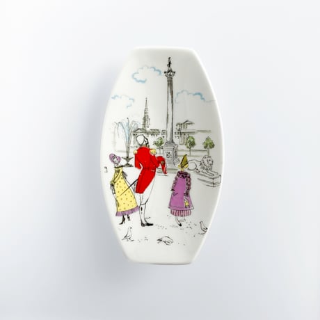 1950s Foley 'London Pride' 3 plate set