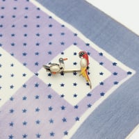 duck and parrot brooch