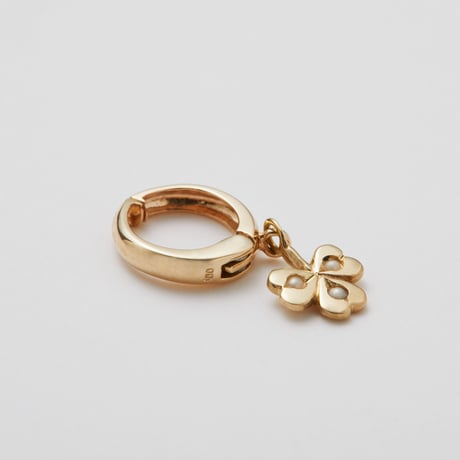 mini clover clip earring *seedpearl