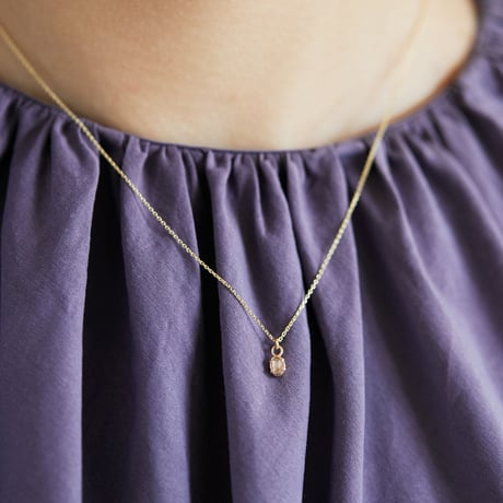 antique diamond pendant - oval *9ct & 10ct gold