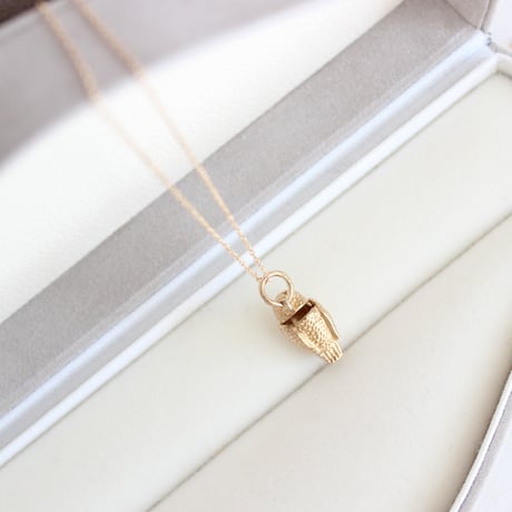 owl pendant *10ct&9ct gold