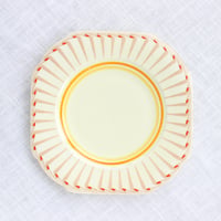 Grafton Grecian 4 cake plate set *orange x yellow