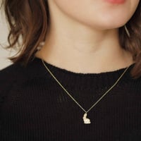 rabbit pendant *9ct gold