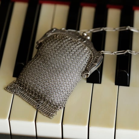 victorian clasp bag *animals