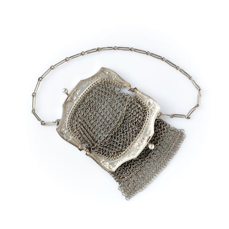 victorian clasp bag *animals