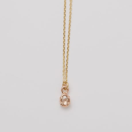 antique diamond pendant - oval *9ct & 10ct gold