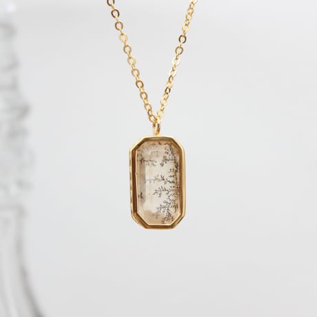 dendritic quartz pendant *rectangle