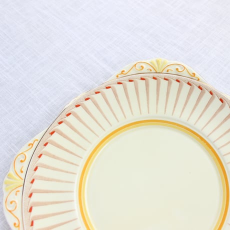 Grafton Grecian plate size L *orange x yellow x cream