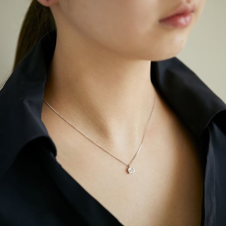 antique flat cut diamond pendant *Pt950