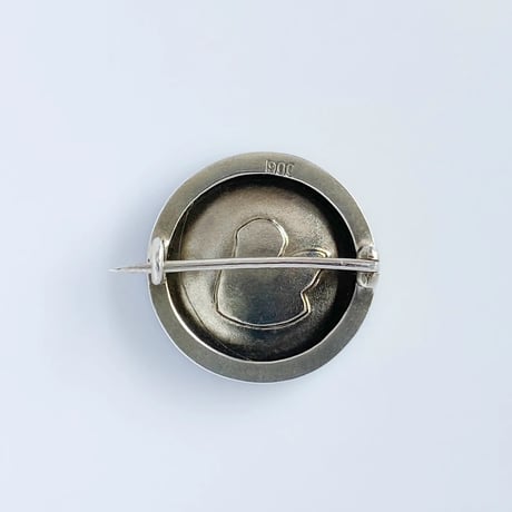 ★ cherub brooch* enamel