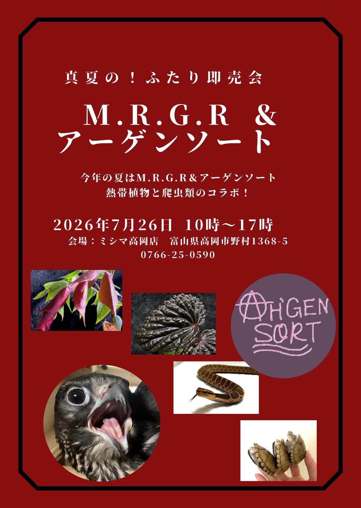 7月26日に富山いきます！