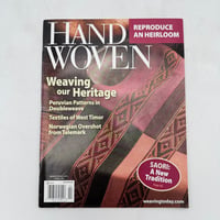 【F1_244】Handwoven March/April 2013  /INTERWEAVE PRESS