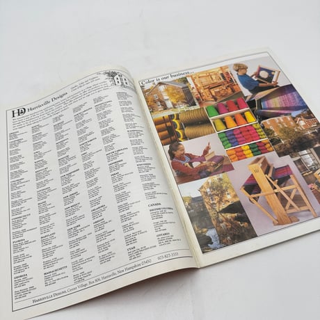 【F1_198】Handwoven March/April 1994  /INTERWEAVE PRESS