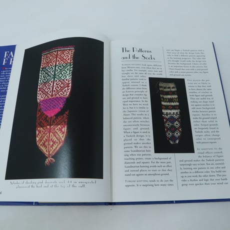 【古本】B4_064 Fancy Feet Traditional Knitting Patterns of Turkey/Anne Zilboorg