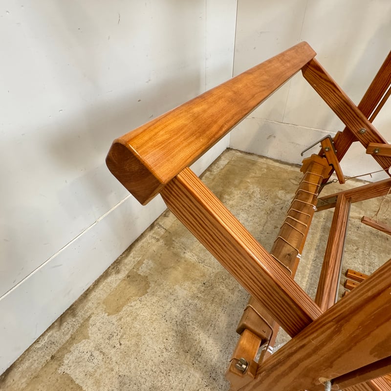 【送料別】X100型 クマクラ織機｜広幅 手織り機 足踏み ろくろ クマクラ織り機 送料別】X100型 クマクラ織機｜広幅 手織り機 足踏み