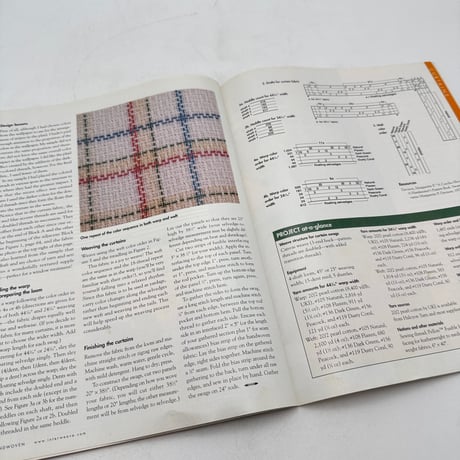 【F1_218】Handwoven March/April 2002  /INTERWEAVE PRESS