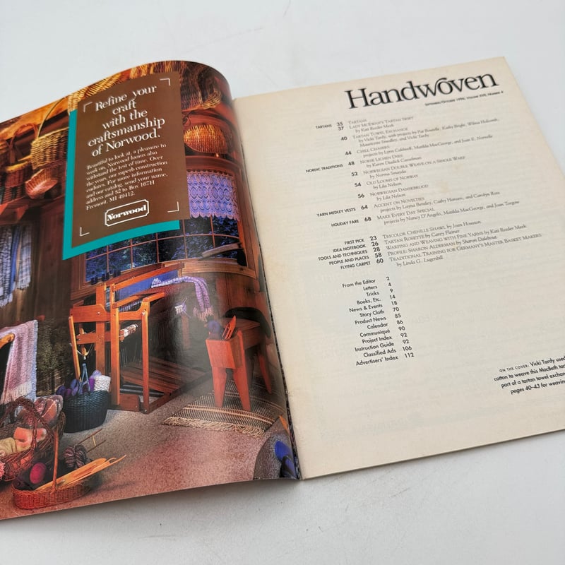 F1_180】Handwoven September/October 1996 /INT