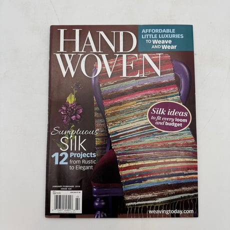 【F1_162】Handwoven January/February 2014  /INTERWEAVE PRESS