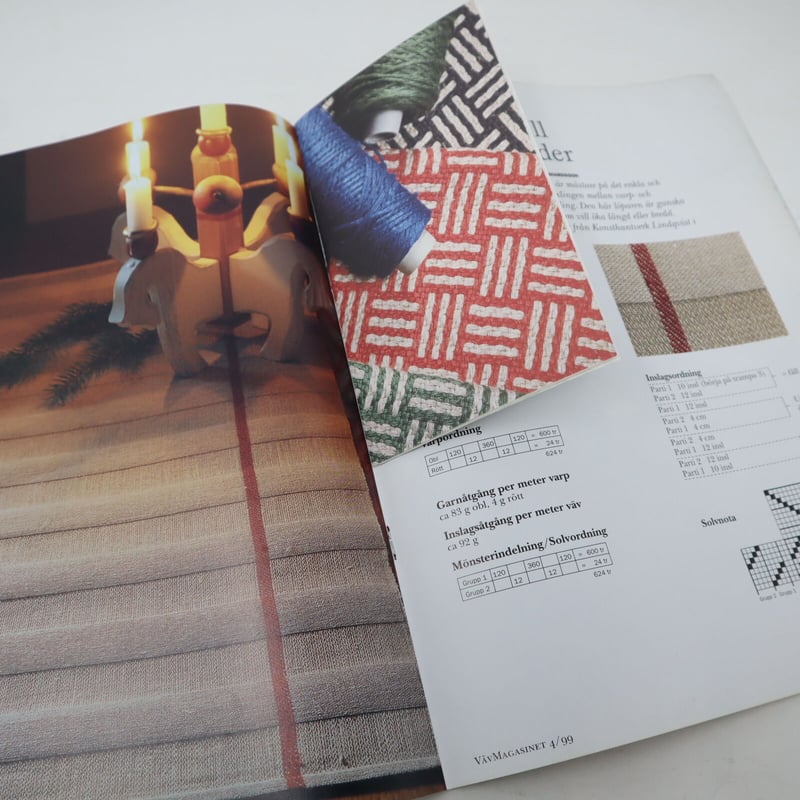 古本】B2_266 Vav Magasinet VÄVMAGASINET NR4 1999