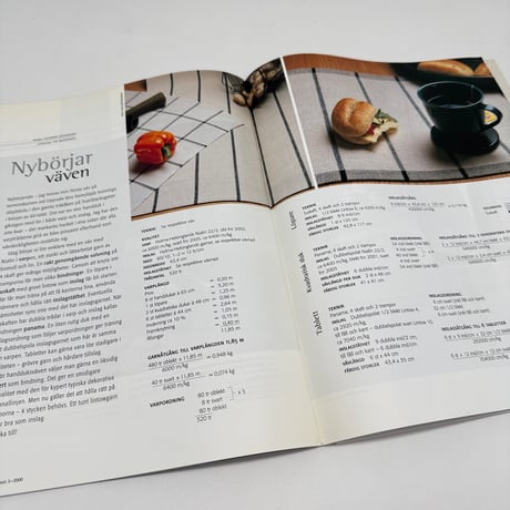 【F1_261】VAV MAGASINET nr 3:2000 /Scandinavian Weaving Magazine /Scandinavian Weaving Magazine