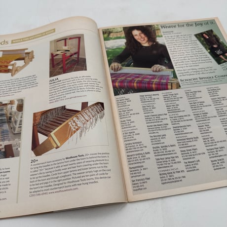 【F1_155】Handwoven January/February 2009  /INTERWEAVE PRESS