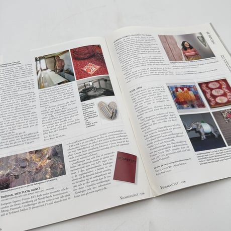 【F1_105】VAV MAGASINET 1/06 /Scandinavian Weaving Magazine  /Scandinavian Weaving Magazine 和訳付