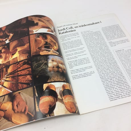 【古本】B207   Hemslöjden  Magazine   1989/3