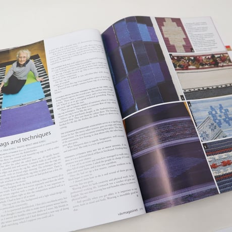 【古本】B2_146　Vav Magasinet　VÄVMAGASINET NR2 2010 日本語訳冊子付