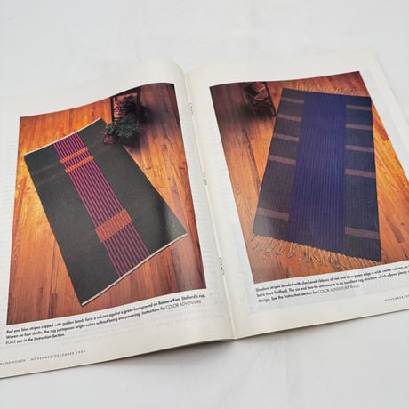 【F1_205】Handwoven November/December 1994  /INTERWEAVE PRESS