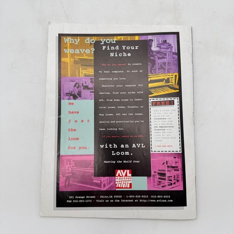 【F1_212】Handwoven  September/October 1997  /INTERWEAVE PRESS