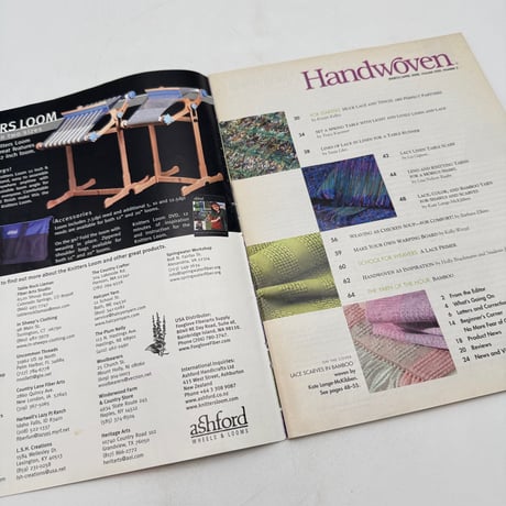 【F1_249】Handwoven March/April 2008  /INTERWEAVE PRESS