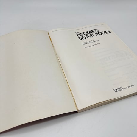 【F1_034】The Fiberarts Design Book II /Jeane Hutchins