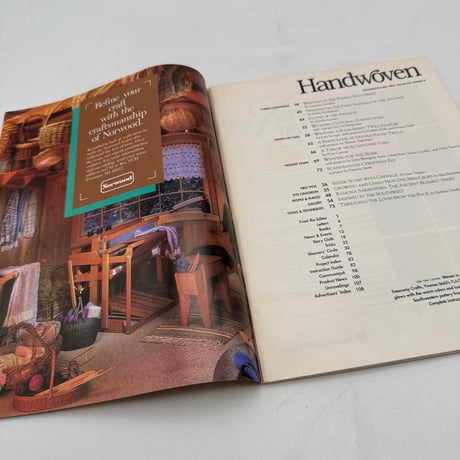 【F1_170】Handwoven  September/October 1995  /INTERWEAVE PRESS