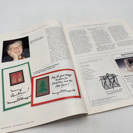 【F1_177】Handwoven  September/October 1998  /INTERWEAVE PRESS