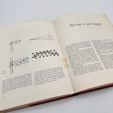 【F1_009】The Technique of Woven Tapestry. /Tadek. Beutlich