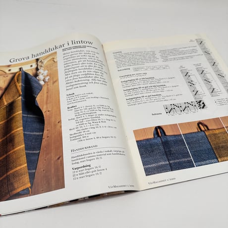 【F1_263】VAV MAGASINET nr 1:2000 /Scandinavian Weaving Magazine /Scandinavian Weaving Magazine