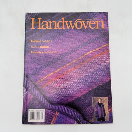 【F1_210】Handwoven January/February 1996  /INTERWEAVE PRESS