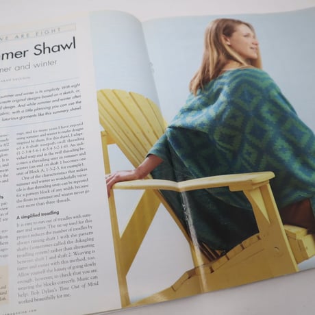 【古本】B2_222　HANDWOVEN May / June 2006