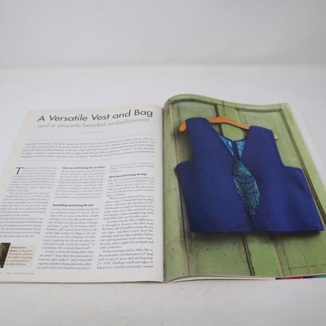 【古本】B2_211　HANDWOVEN March / April 2004