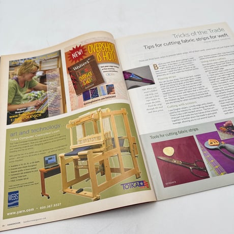 【F1_233】Handwoven  September/October 2008  /INTERWEAVE PRESS