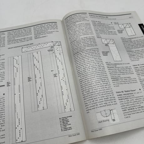 【F1_173】Handwoven May/June 1993  /INTERWEAVE PRESS