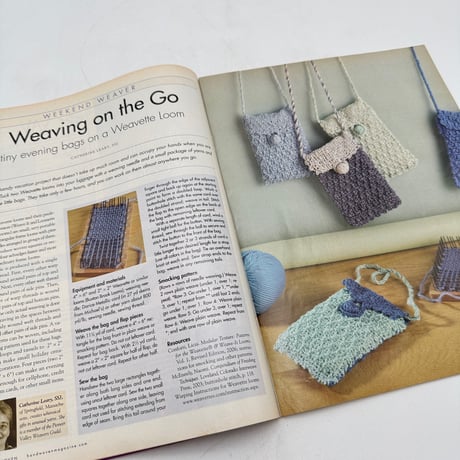 【F1_222】Handwoven September/October 2007  /INTERWEAVE PRESS