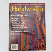 【F1_188】Handwoven November/Dicember 1999  /INTERWEAVE PRESS