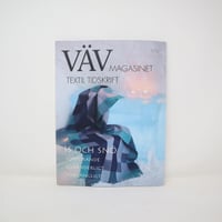 【古本】B2_153　Vav Magasinet　VÄVMAGASINET NR1 2012 日本語訳冊子付